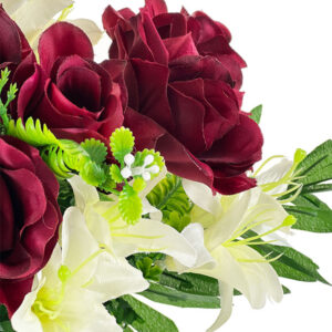 Kytica L342B Ruža + Ľalia (5 farieb)