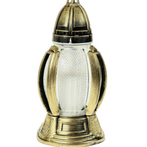 Sklenená sviečka s puzdrom ZP456 (26 cm)